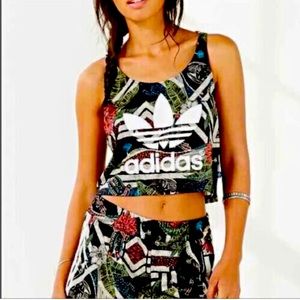 Adidas originals X Farm Xilofloresta. size S crop tank